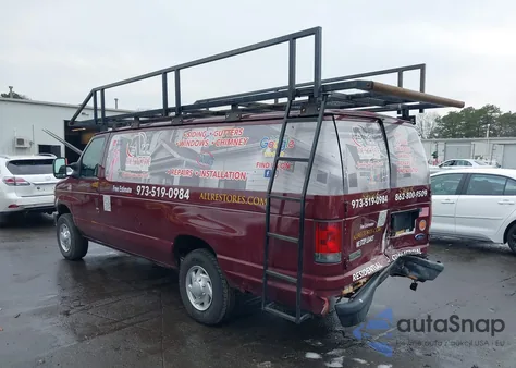 2008 Ford E-250 Commercial/Recreational from USA, damaged, VIN 1FTNS24W98DB25108